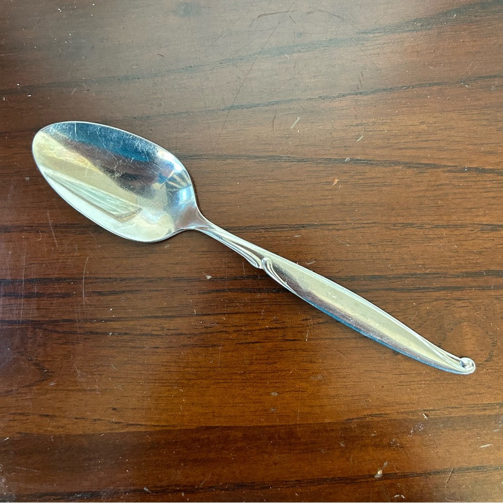 4/$15 One Oneida community driftwood teaspoon